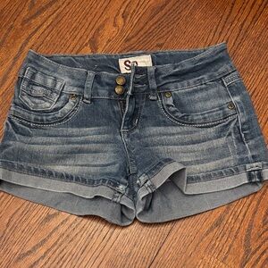SO Women's Blue Jean Shorts